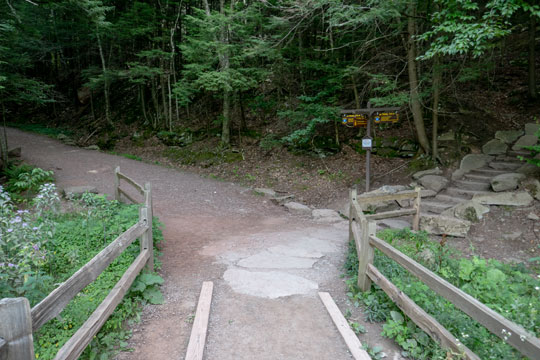 trail junction for the escarpment trail