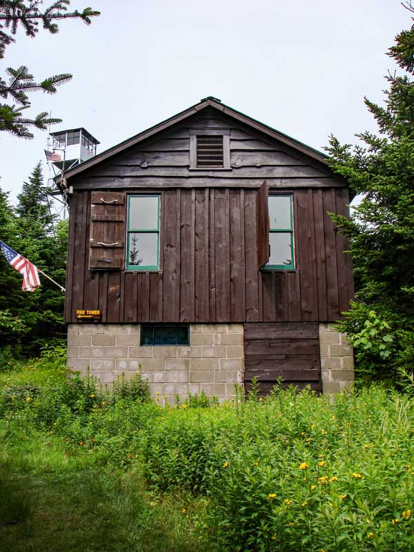 Ranger Station and Balsam Lake Mountain Fire Tower