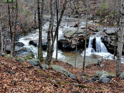 waterfalls on kaaterskill creek in palenville ny
