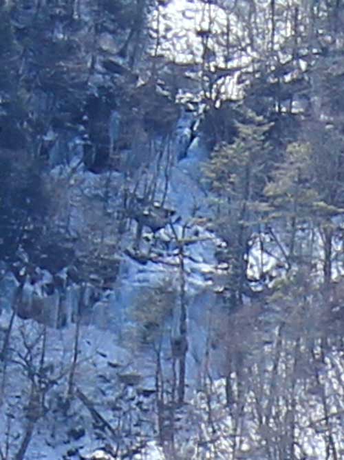 unknown falls #1 below lower viola falls in the hillyer ravine