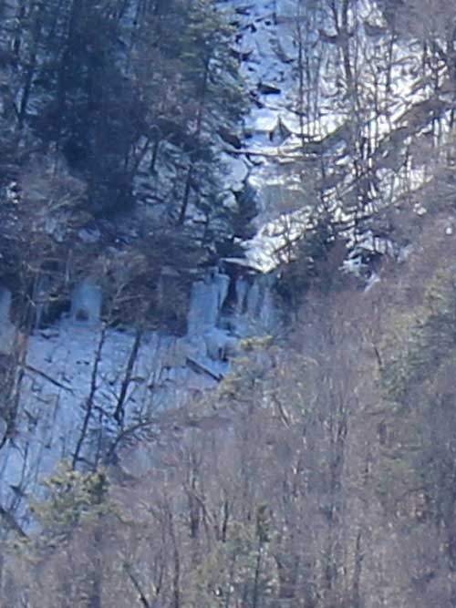 unknown falls #2 below lower viola falls in the hillyer ravine