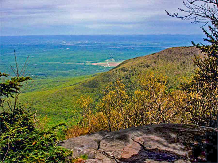 view point from stoppel point summit